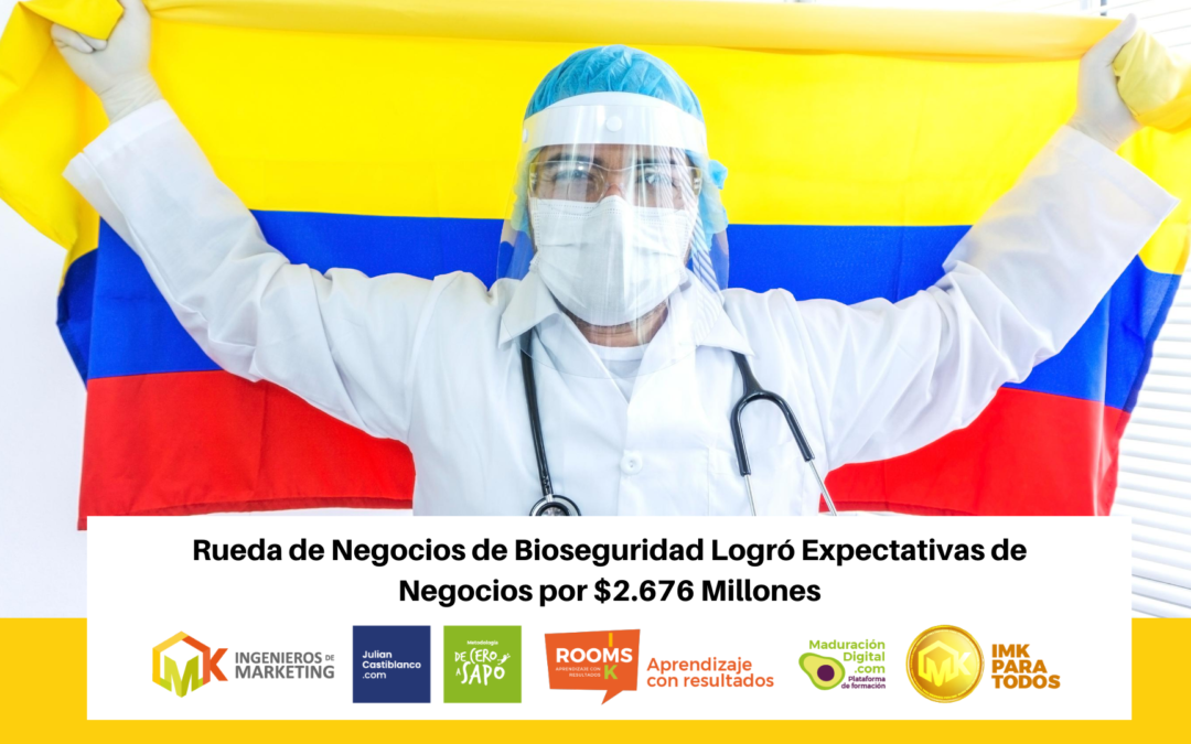 Rueda de Negocios de Bioseguridad Logró Expectativas de Negocios por $2.676 Millones