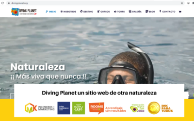 Diving Planet un sitio web de otra naturaleza