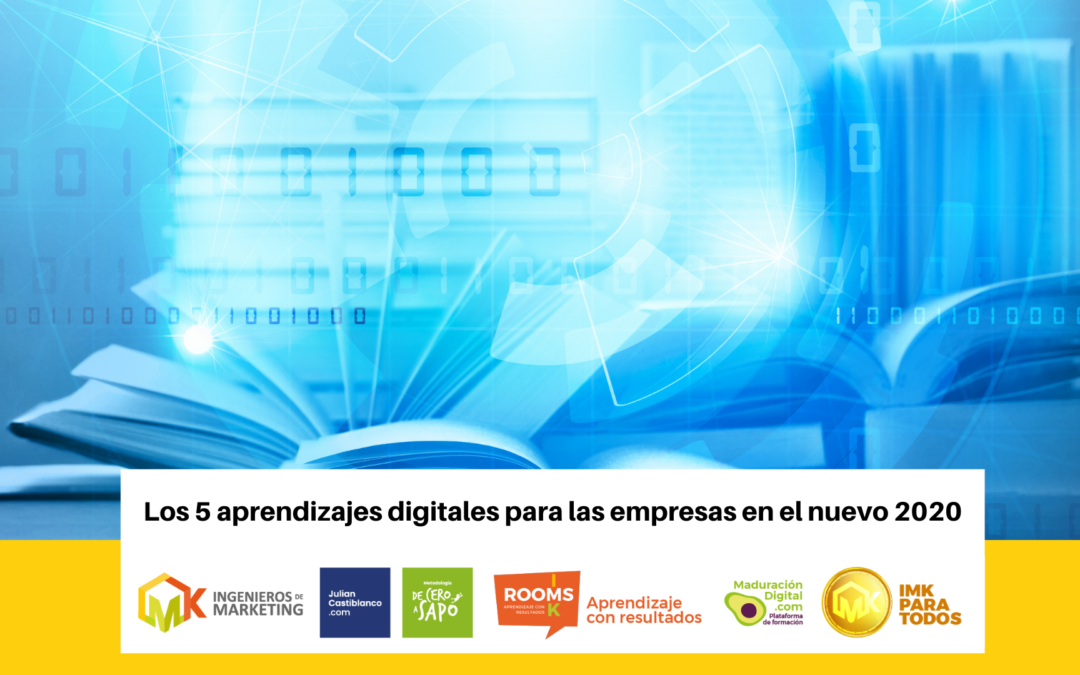 Los 5 aprendizajes digitales para las empresas en el nuevo 2020