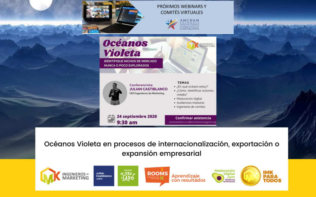Océanos Violeta en procesos de internacionalización, exportación o expansión empresarial
