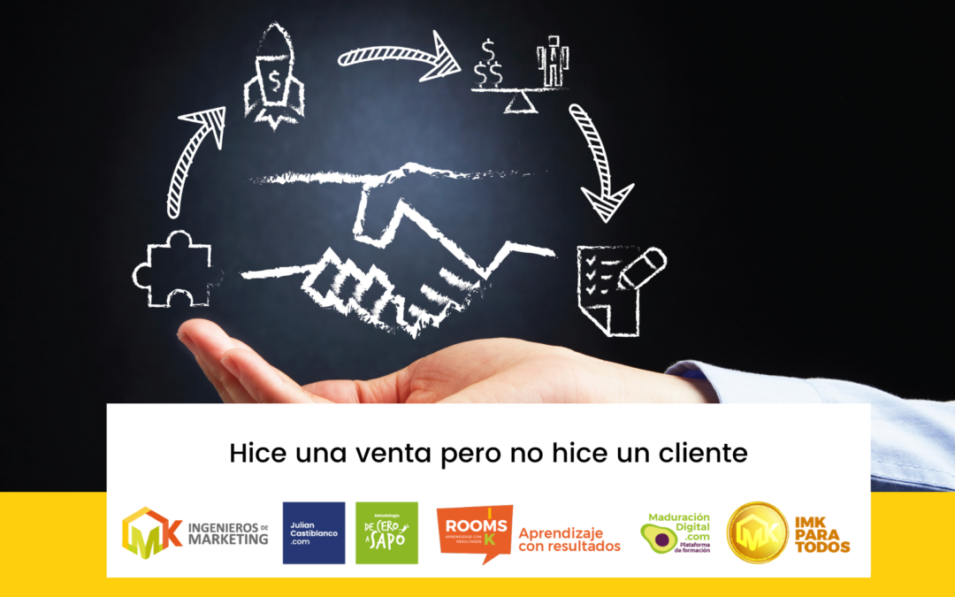 Hice una venta pero no hice un cliente