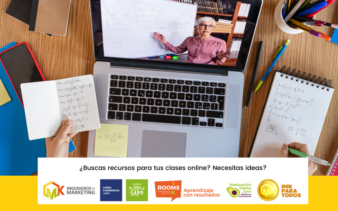 ¿Buscas recursos para tus clases online? Necesitas ideas?
