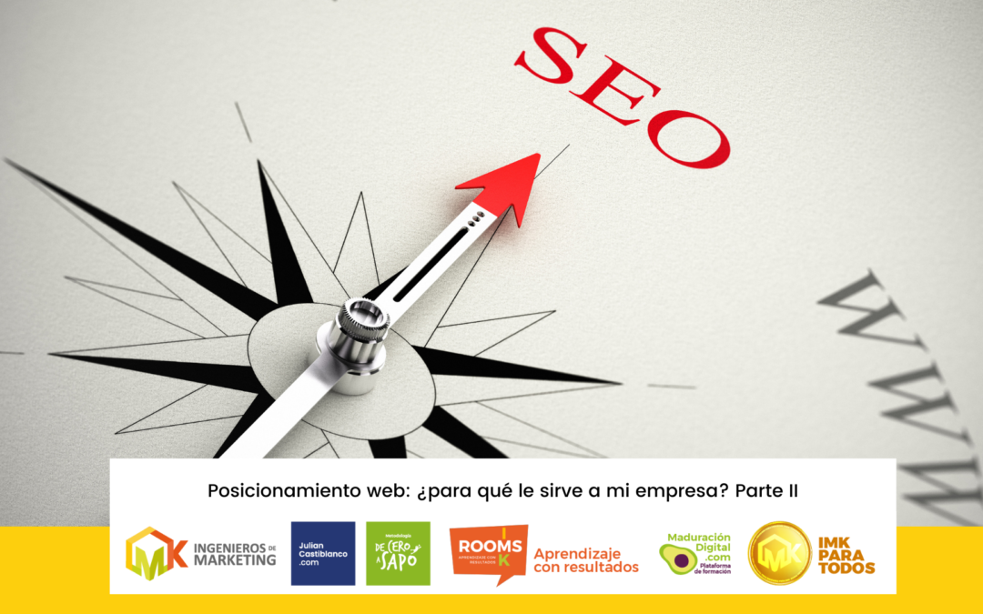 Posicionamiento web: ¿para qué le sirve a mi empresa? Parte II