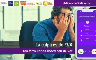 La culpa es de EVA, ahora será más fácil…
