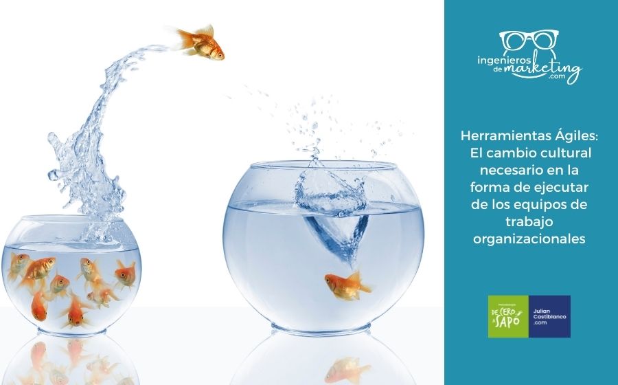 Herramientas Ágiles: El cambio cultural necesario en la forma de ejecutar de los equipos de trabajo organizacionales