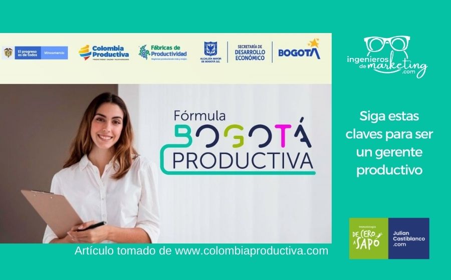 Siga estas claves para ser un gerente productivo
