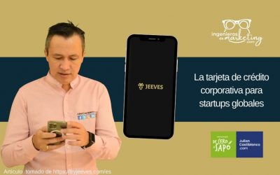 La tarjeta de crédito corporativa para startups globales.