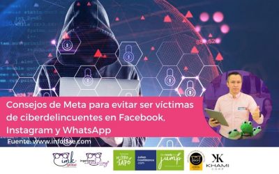 Consejos de Meta para evitar ser víctimas de ciberdelincuentes en Facebook, Instagram y WhatsApp