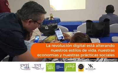 La revolución digital está alterando nuestros estilos de vida, nuestras economías y nuestras prácticas sociales