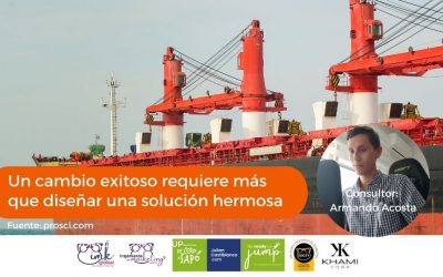 Un cambio exitoso requiere más que diseñar una solución hermosa