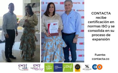CONTACTA recibe certificación en normas ISO y se consolida en su proceso de expansión