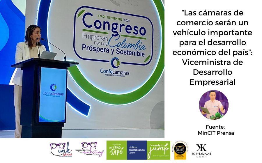 «Las cámaras de comercio serán un vehículo importante para el desarrollo económico del país”: Viceministra de Desarrollo Empresarial
