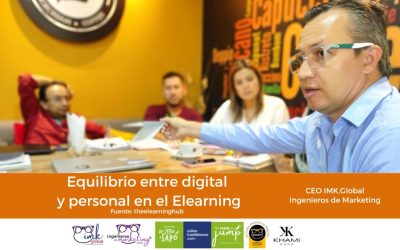 Equilibrio entre digital y personal en el Elearning