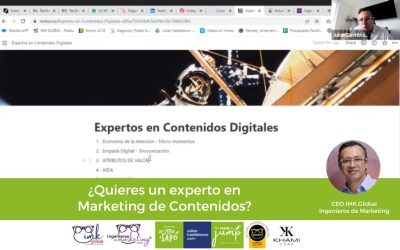 ¿Quieres un experto en Marketing de Contenidos?