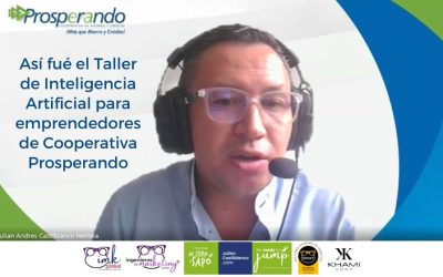 Así fué el Taller de Inteligencia Artificial para emprendedores de Cooperativa Prosperando