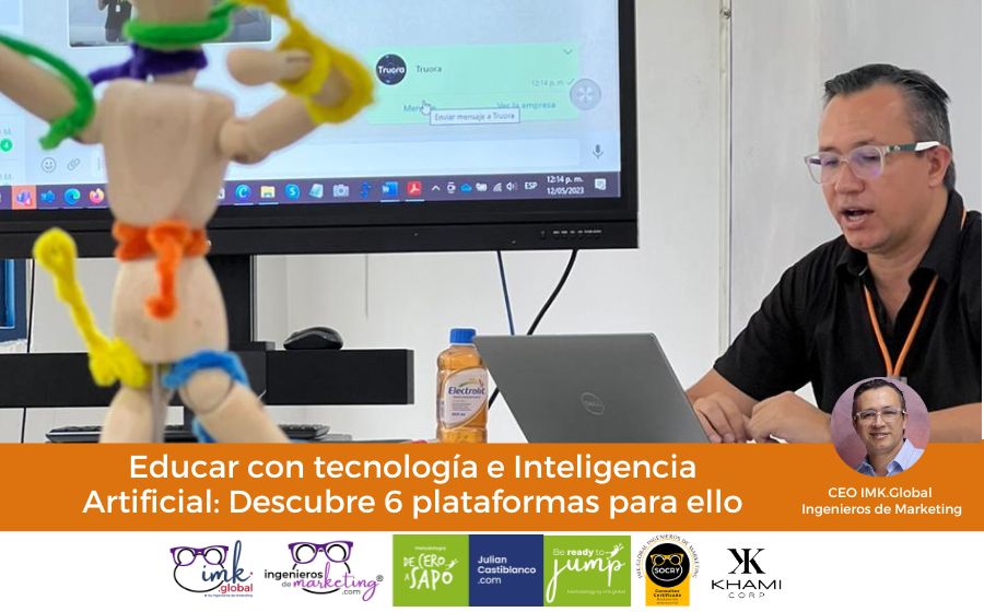 Educar con tecnología e Inteligencia Artificial: Descubre 6 plataformas para ello