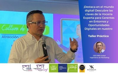 ¡Destaca en el mundo digital! Descubre las claves de la Vocería Experta para Gerentes en Entornos y Oportunidades Digitales en nuestro Taller Práctico 