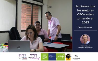 Acciones que los mejores CEOs están tomando en 2023
