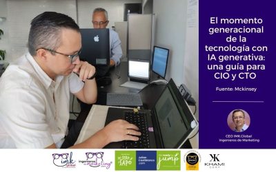 El momento generacional de la tecnología con IA generativa: una guía para CIO y CTO