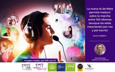 La nueva IA de Meta permite traducir sobre la marcha entre 100 idiomas (aunque los estés mezclando) por voz y por escrito