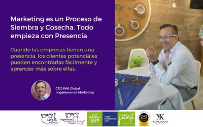 Marketing es un Proceso de Siembra y Cosecha. Todo empieza con Presencia