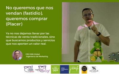 No queremos que nos vendan (fastidio), queremos comprar (Placer)