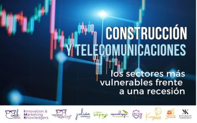Construcción y telecomunicaciones, los sectores más vulnerables frente a una recesión