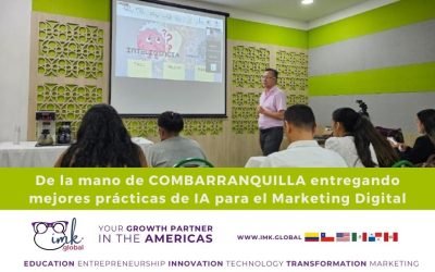 De la mano de COMBARRANQUILLA entregando mejores prácticas de IA para el Marketing Digital
