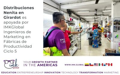 Distribuciones Nenita en Girardot es apoyada por IMKGlobal Ingenieros de Marketing en Fábricas de Productividad Ciclo 5