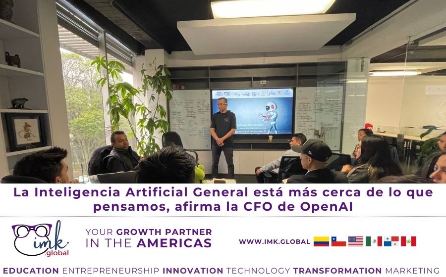 La Inteligencia Artificial General está más cerca de lo que pensamos, afirma la CFO de OpenAI