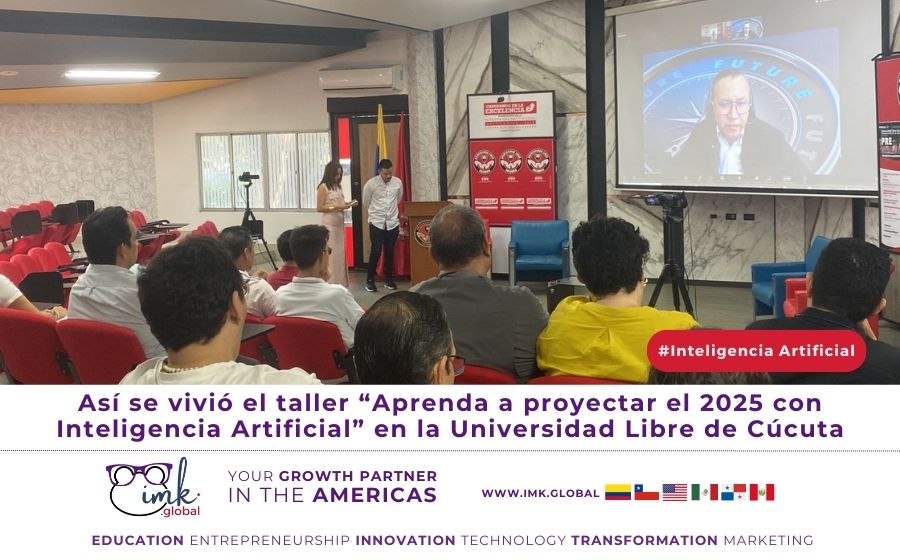 Así se vivió el taller “Aprenda a proyectar el 2025 con Inteligencia Artificial” en la Universidad Libre de Cúcuta
