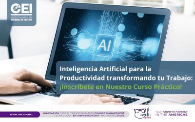 Inteligencia Artificial para la Productividad transformando tu Trabajo: ¡Inscríbete en Nuestro Curso Práctico!