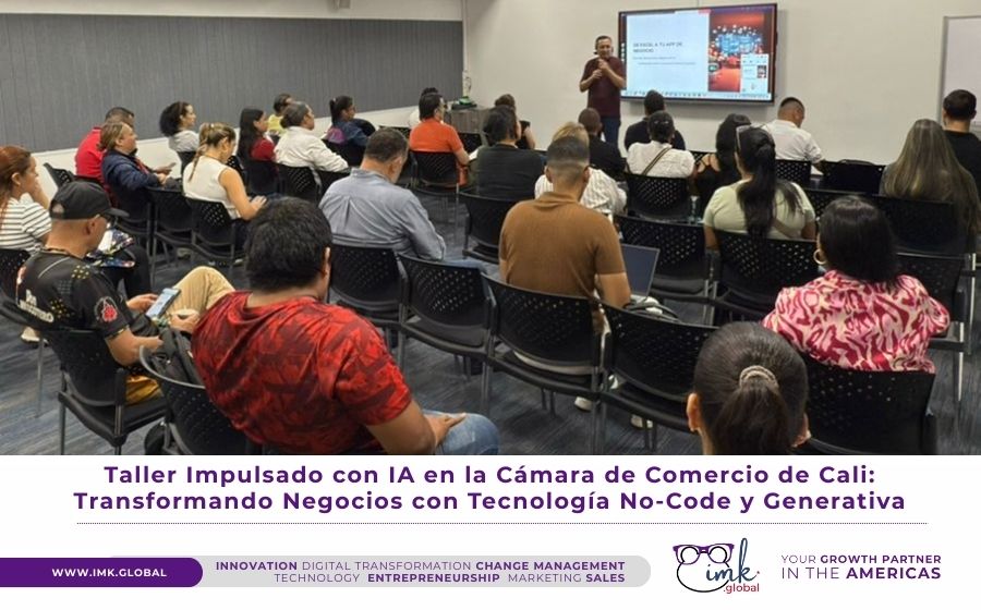Taller Impulsado con IA en la Cámara de Comercio de Cali: Transformando Negocios con Tecnología No-Code y Generativa
