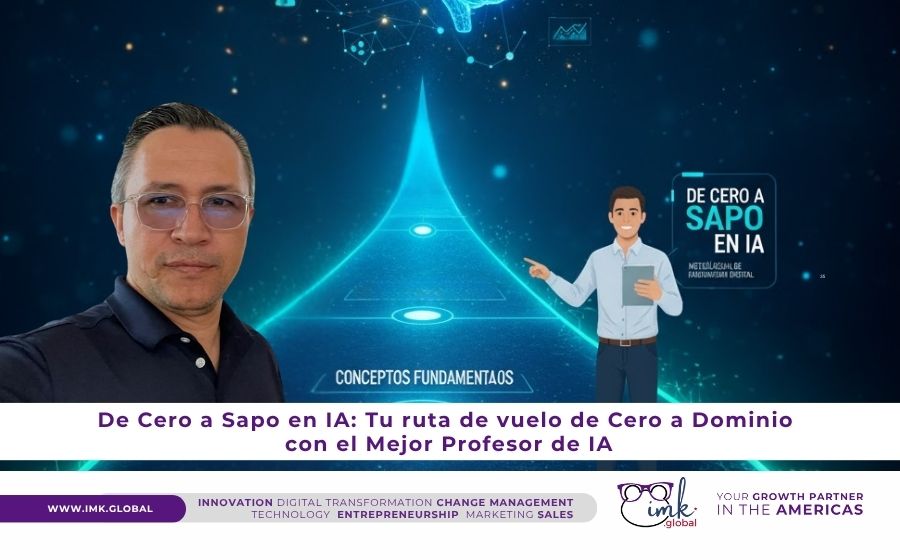 De Cero a Sapo en IA:  Tu ruta de vuelo de Cero a Dominio con el Mejor Profesor de IA