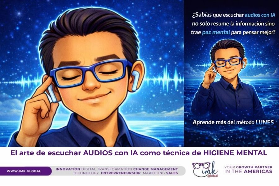 El arte de escuchar AUDIOS con IA como técnica de HIGIENE MENTAL
