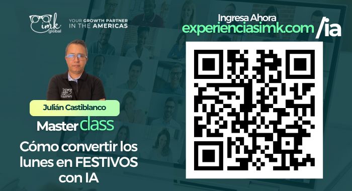 IMK Global lanza Masterclass Mensuales de IA para transformar tu productividad