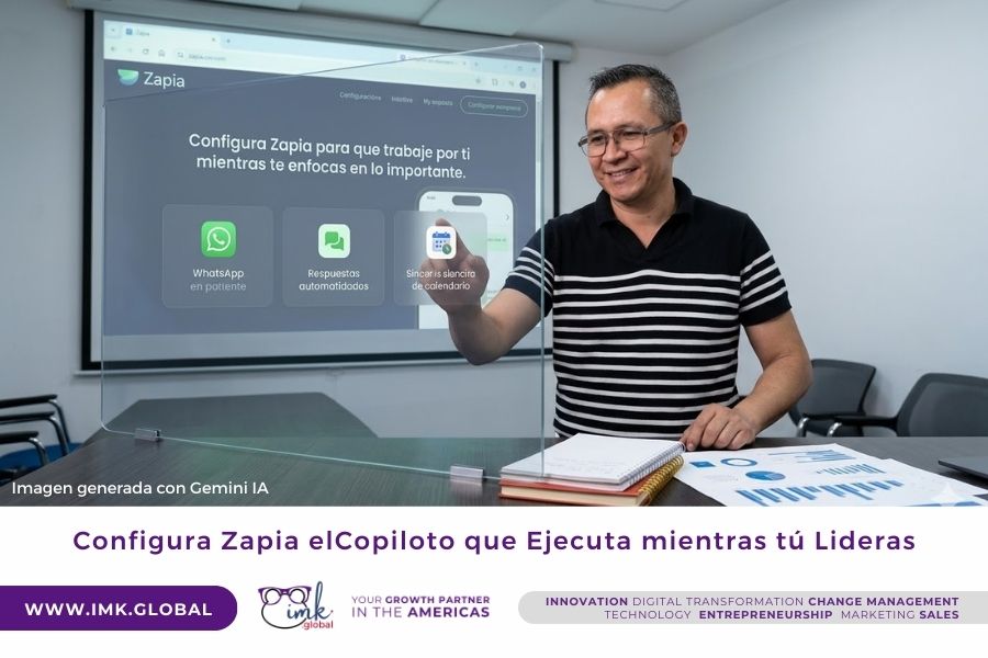 Configura Zapia elCopiloto que Ejecuta mientras tú Lideras