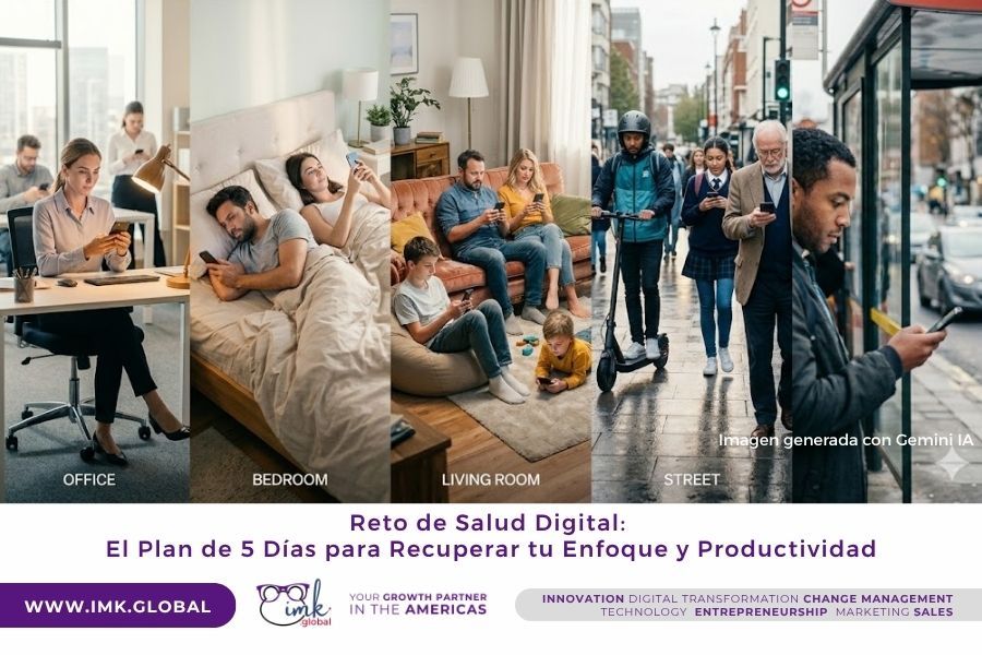 Reto de Salud Digital: El Plan de 5 Días para Recuperar tu Enfoque y Productividad