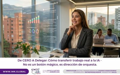 De  CERO A Delegar: Cómo transferir trabajo real a la IA – No es un botón mágico, es dirección de orquesta.