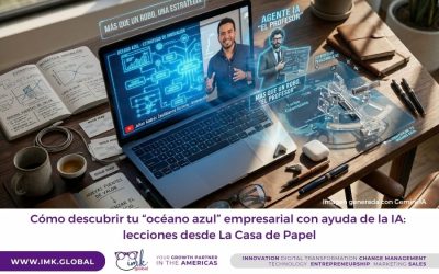 Cómo descubrir tu “océano azul” empresarial con ayuda de la IA: lecciones desde La Casa de Papel