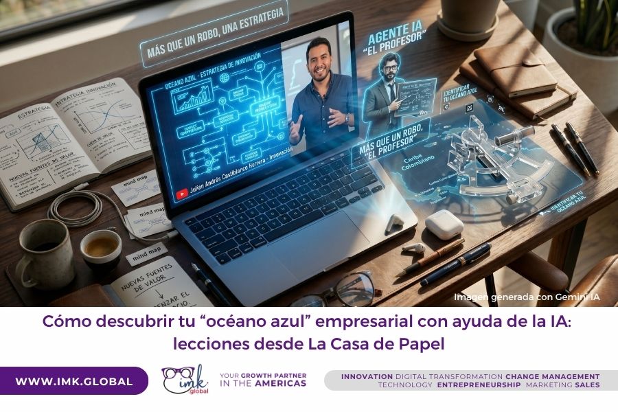 Cómo descubrir tu “océano azul” empresarial con ayuda de la IA: lecciones desde La Casa de Papel