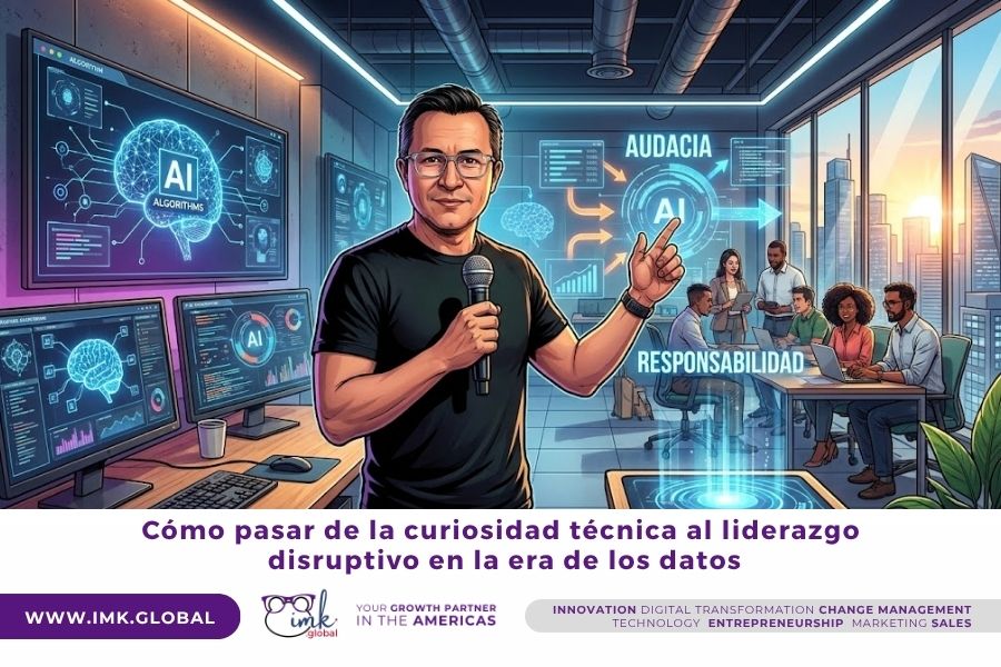 Cómo pasar de la curiosidad técnica al liderazgo disruptivo en la era de los datos