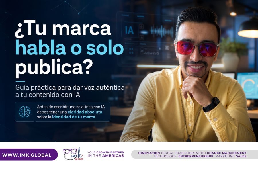 ¿Tu marca habla o solo publica? Guía práctica para dar voz auténtica a tu contenido con IA