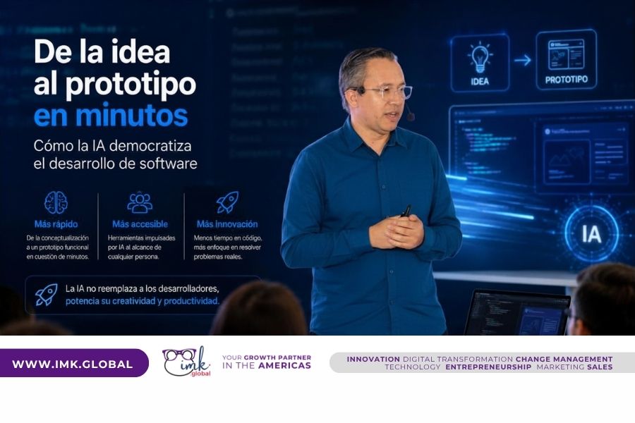 De la idea al prototipo en minutos: Cómo la IA democratiza el desarrollo de software