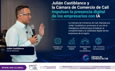 Julián Castiblanco y la Cámara de Comercio de Cali impulsan la presencia digital de los empresarios con IA