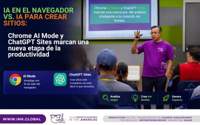 IA en el navegador vs. IA para crear sitios: Chrome AI Mode y ChatGPT Sites marcan una nueva etapa de la productividad