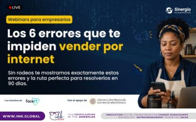 Webinars para empresarios: Los 6 errores que te impiden vender por internet