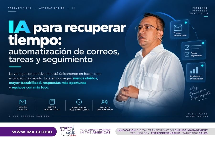 IA para recuperar tiempo: automatización de correos, tareas y seguimiento
